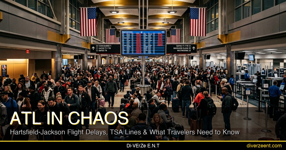 Hartsfield-Jackson airport delays 2026 ATL chaos - Di-VErZe E.N.T