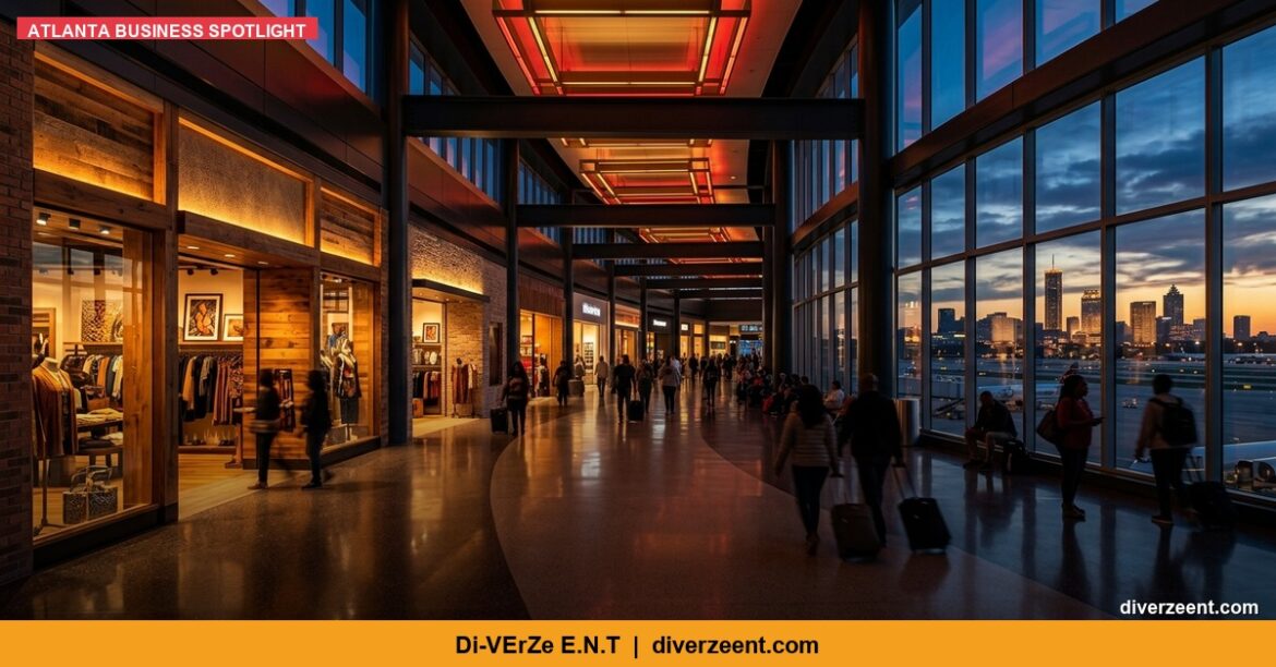 Made in Atlanta retail concourse Hartsfield-Jackson Airport Black-owned brands - Di-VErZe E.N.T