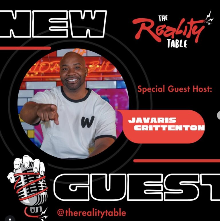 The Reality Table Season 4 special guest host Javaris Crittenton (retired NBA) — show photography and videography by Rijoun Murphy (DJ Ray) of Di-VerZe E.N.T